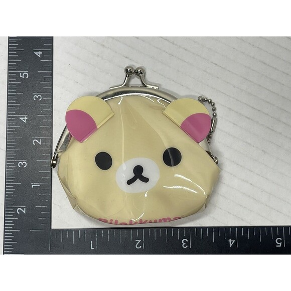 San-X Rilakkuma Coin Pouch Change Purse Mini Wallet 2016 Kisslock - Picture 5 of 5